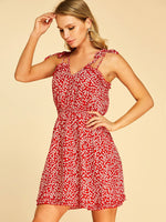 Custom Ladies V-Neck Dresses