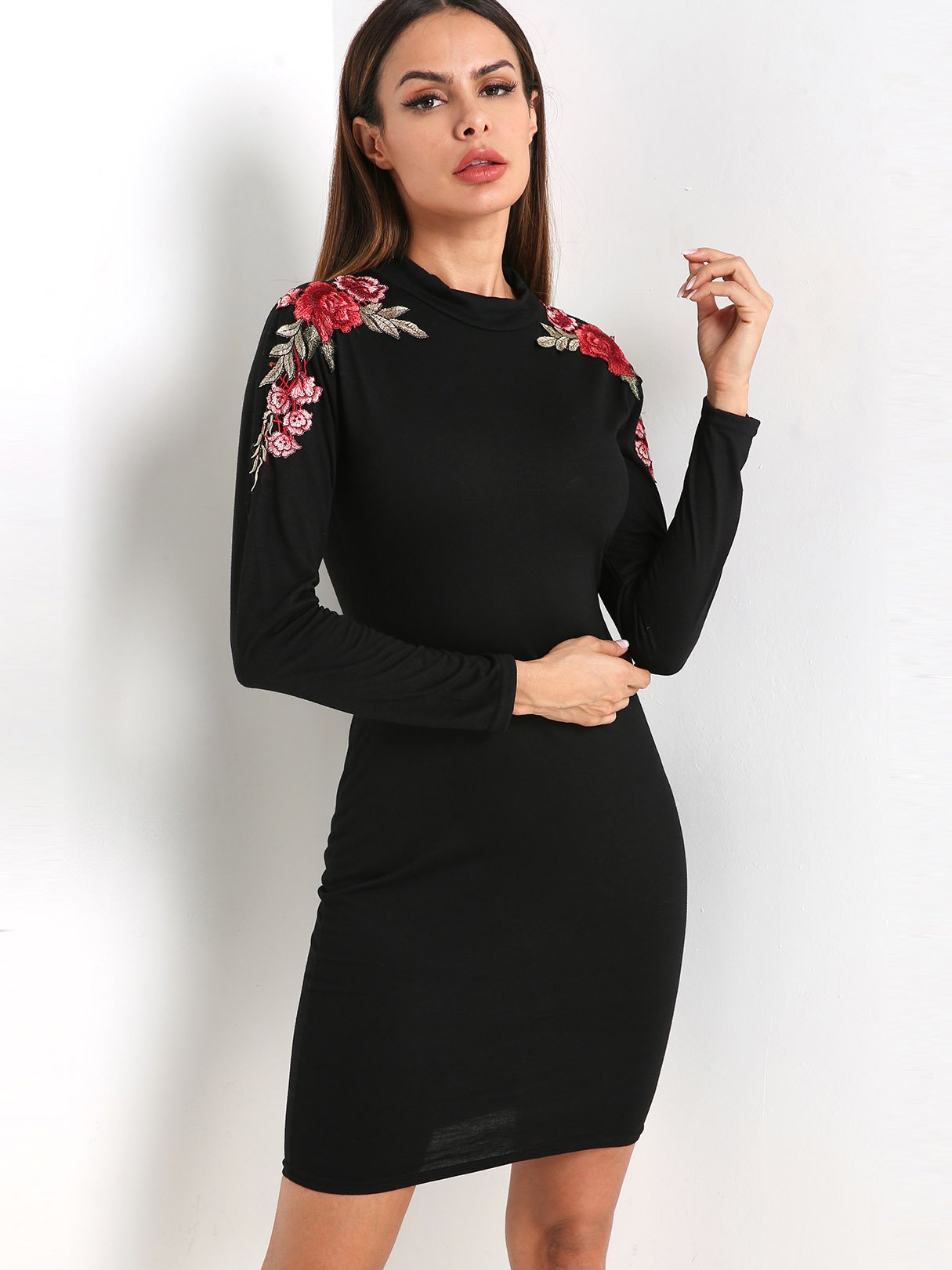 ODM Ladies Long Sleeve Casual Dress