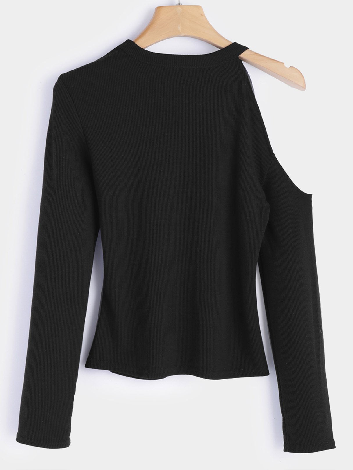 NEW FEELING Womens Black Blouses