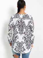 NEW FEELING Womens Black Blouses