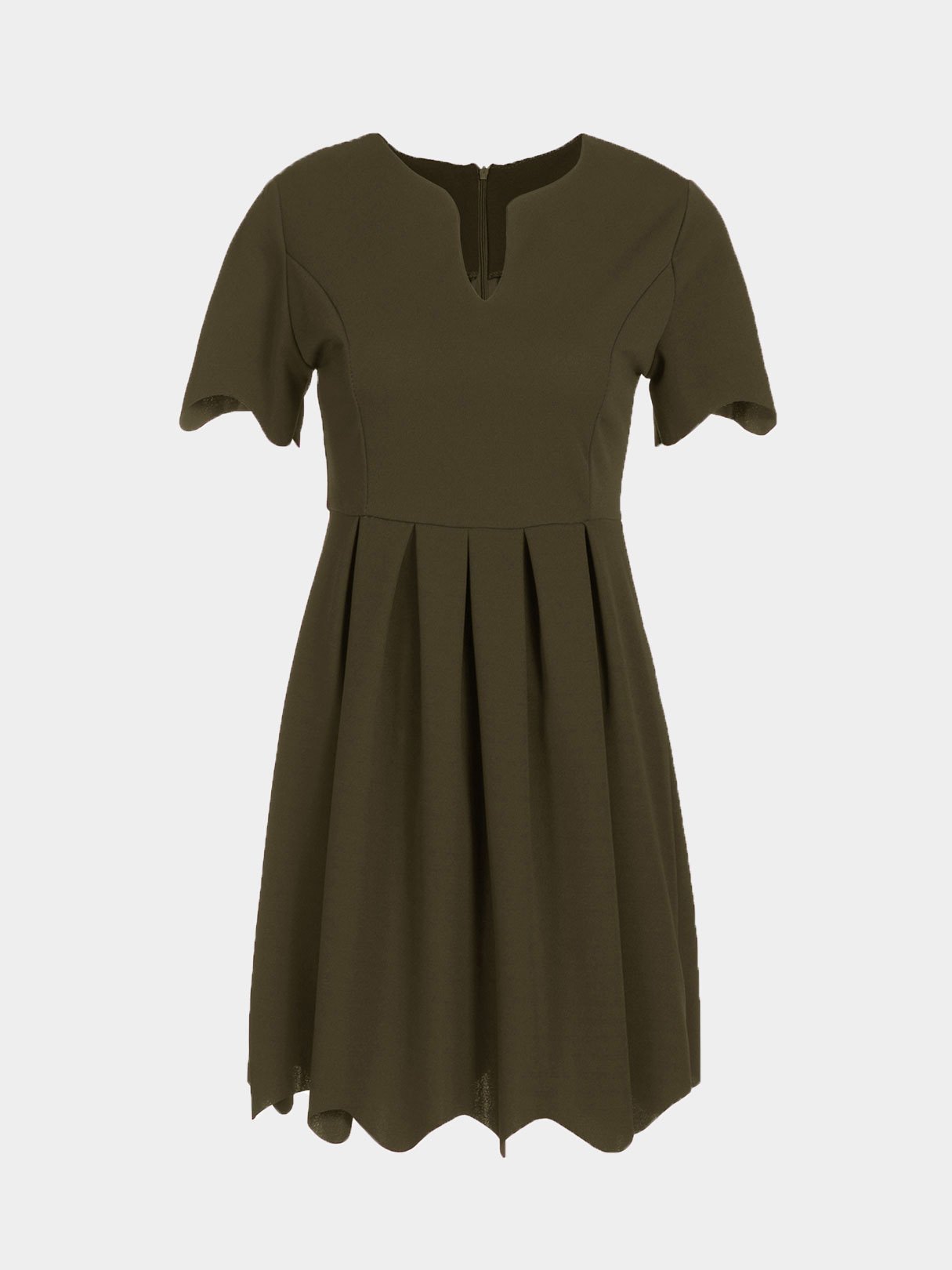 Custom Ladies V-Neck Dresses