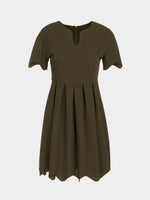 Custom Ladies V-Neck Dresses