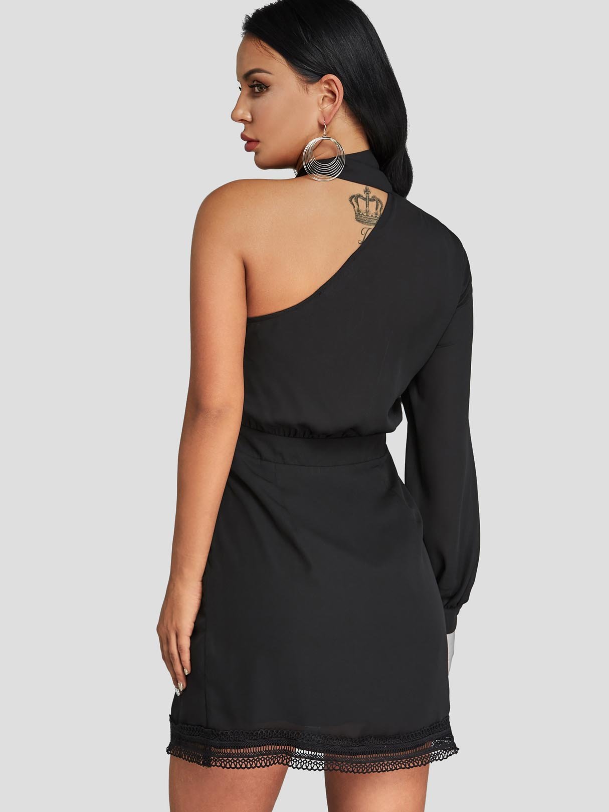 NEW FEELING Womens Black Mini Dresses
