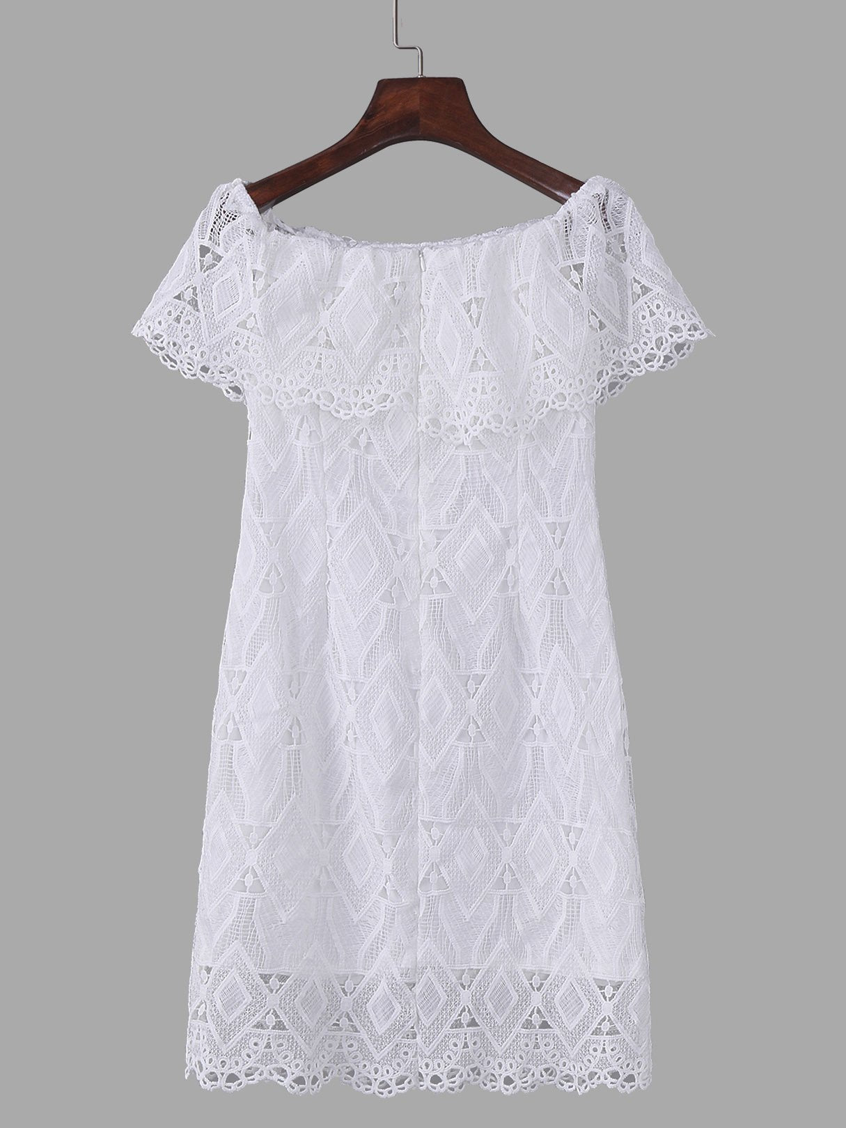 NEW FEELING Womens White Mini Dresses