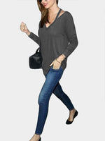 ODM Ladies Long Sleeve T-Shirts