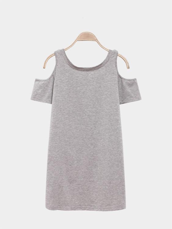 NEW FEELING Womens Grey T-Shirts