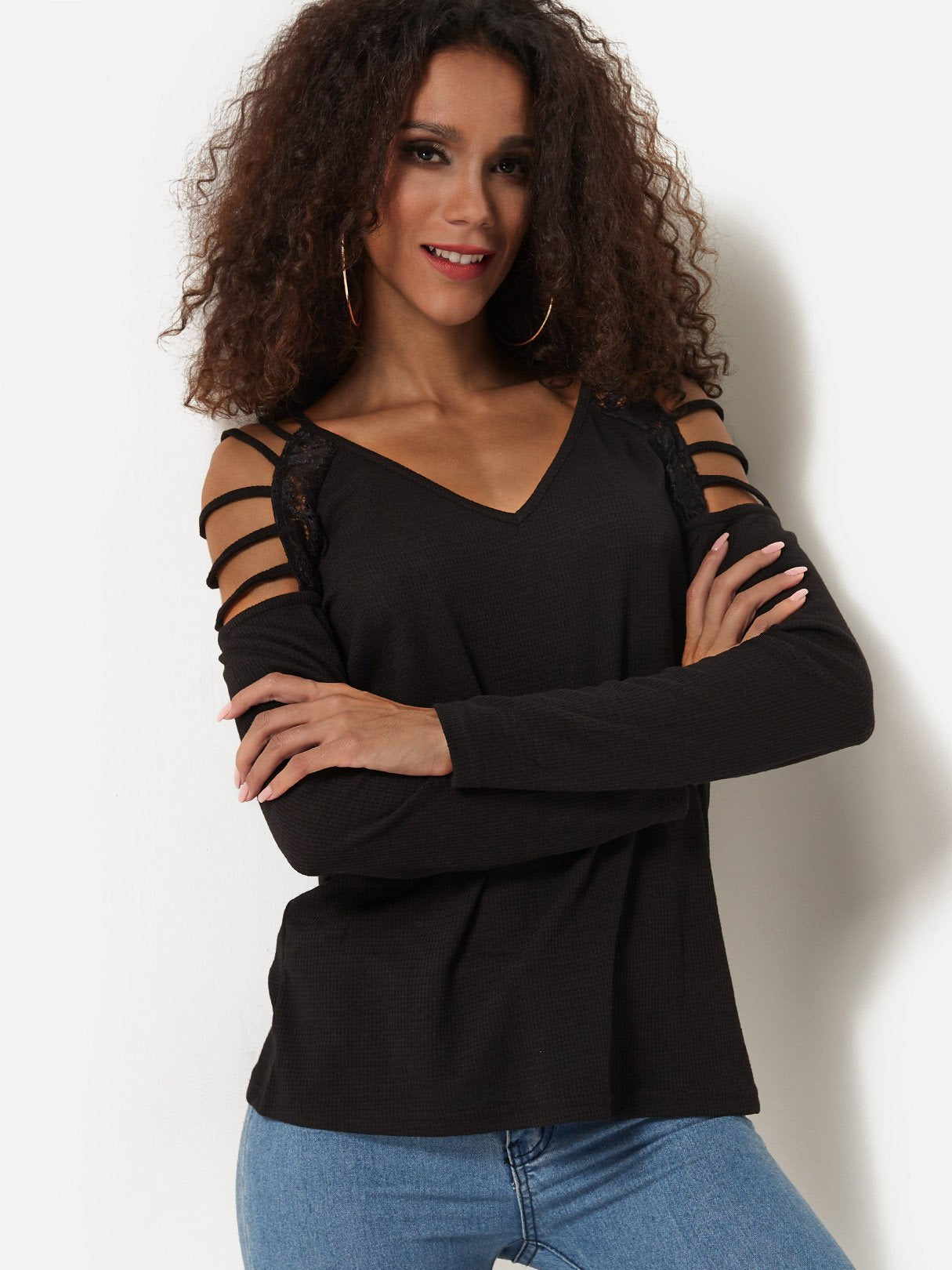 ODM Ladies Long Sleeve Top