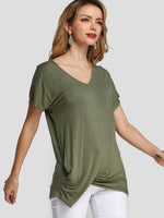 OEM Ladies Army Green T-Shirts