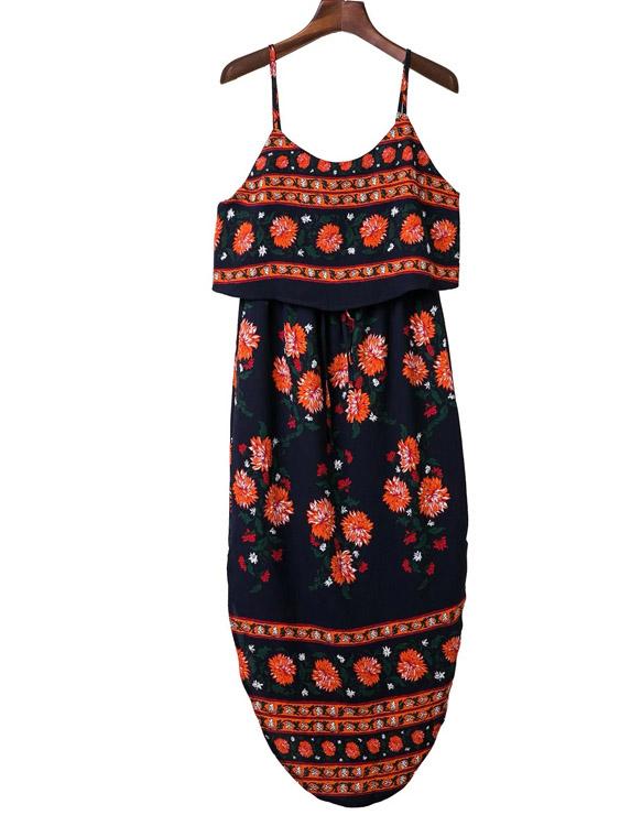ODM Ladies Sleeveless Maxi Dress
