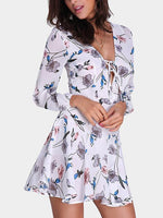 OEM ODM Womens Long Sleeve Mini Dress