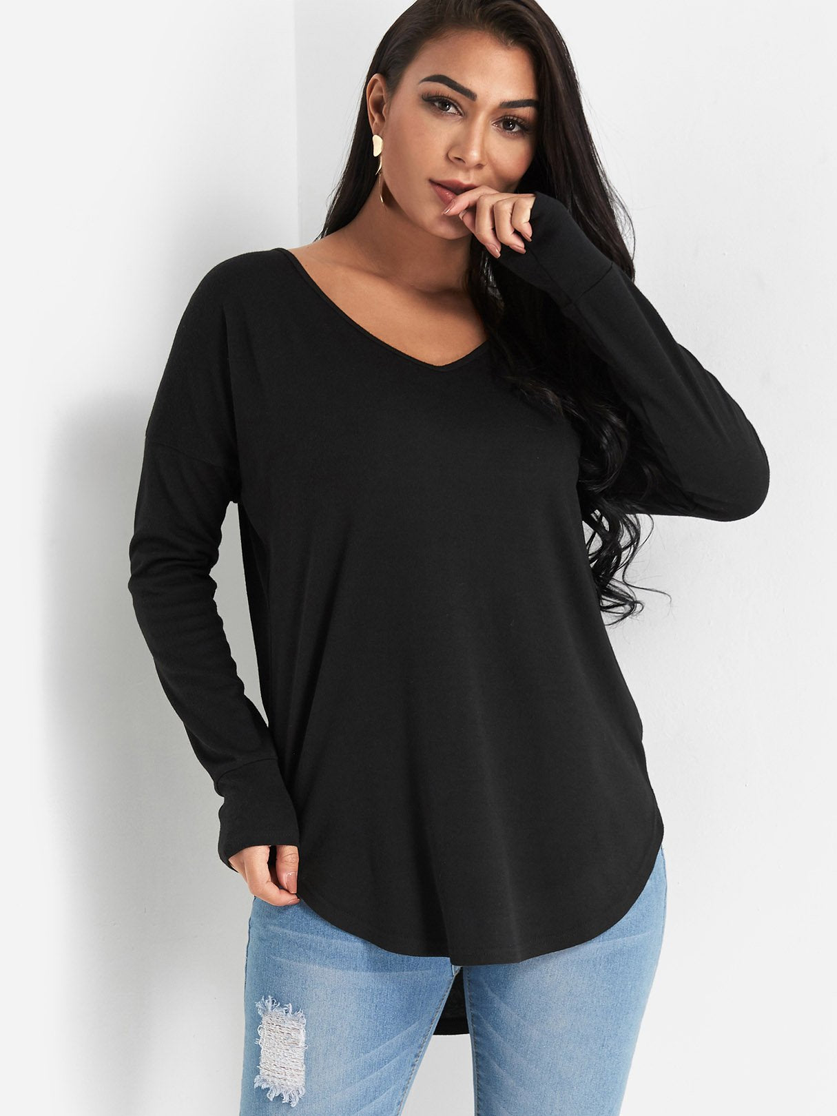 ODM Ladies Long Sleeve Top