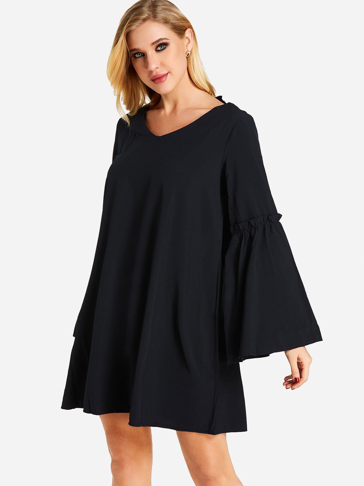 OEM Ladies Navy Mini Dresses