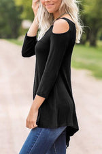 OEM Ladies Black T-Shirts