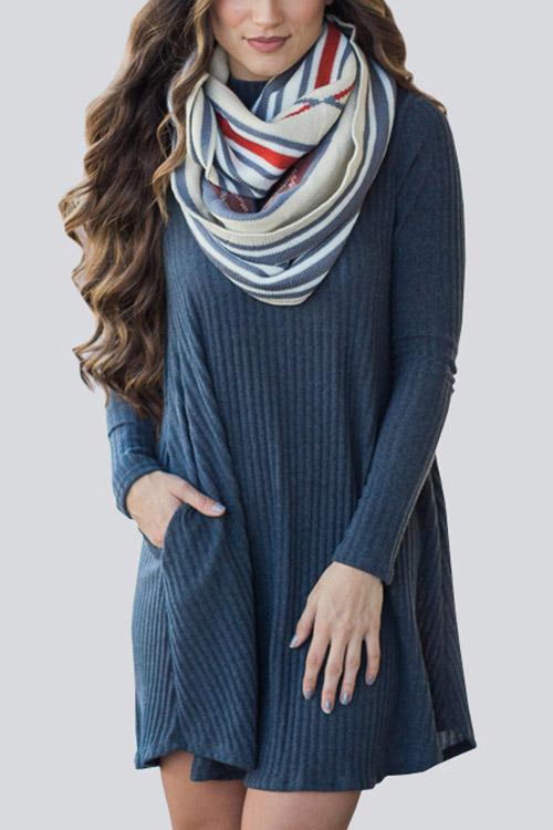 NEW FEELING Womens Grey Mini Dresses