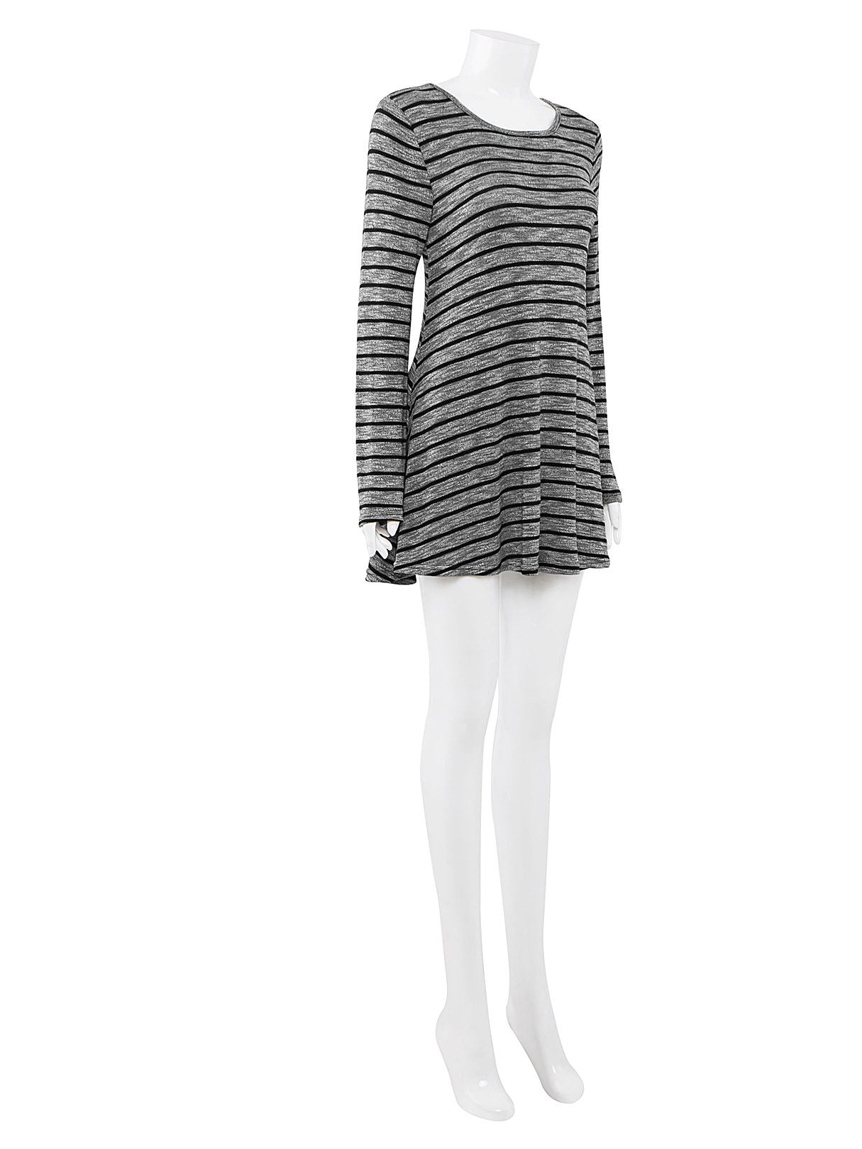 OEM Ladies Grey Casual Dresses