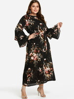 OEM Ladies Black Plus Size Dresses