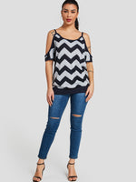 NEW FEELING Womens Multi Blouses