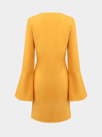 NEW FEELING Womens Yellow Blouses