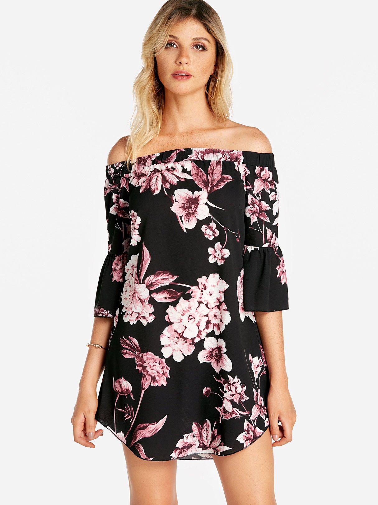 ODM Ladies Half Sleeve Dresses