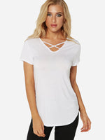 Custom Ladies V-Neck T-Shirts