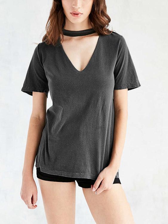 OEM Ladies Grey T-Shirts