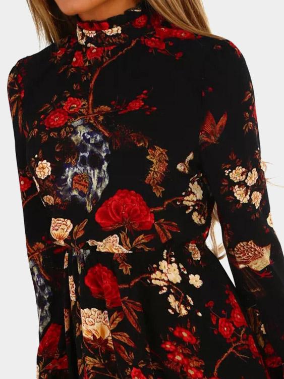 ODM Ladies Long Sleeve Mini Dresses