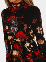 ODM Ladies Long Sleeve Mini Dresses