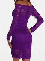 ODM Ladies Long Sleeve Sexy Dress