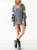 OEM Ladies Grey T-Shirts