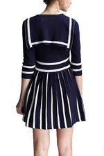 NEW FEELING Womens Navy Casual Dresses