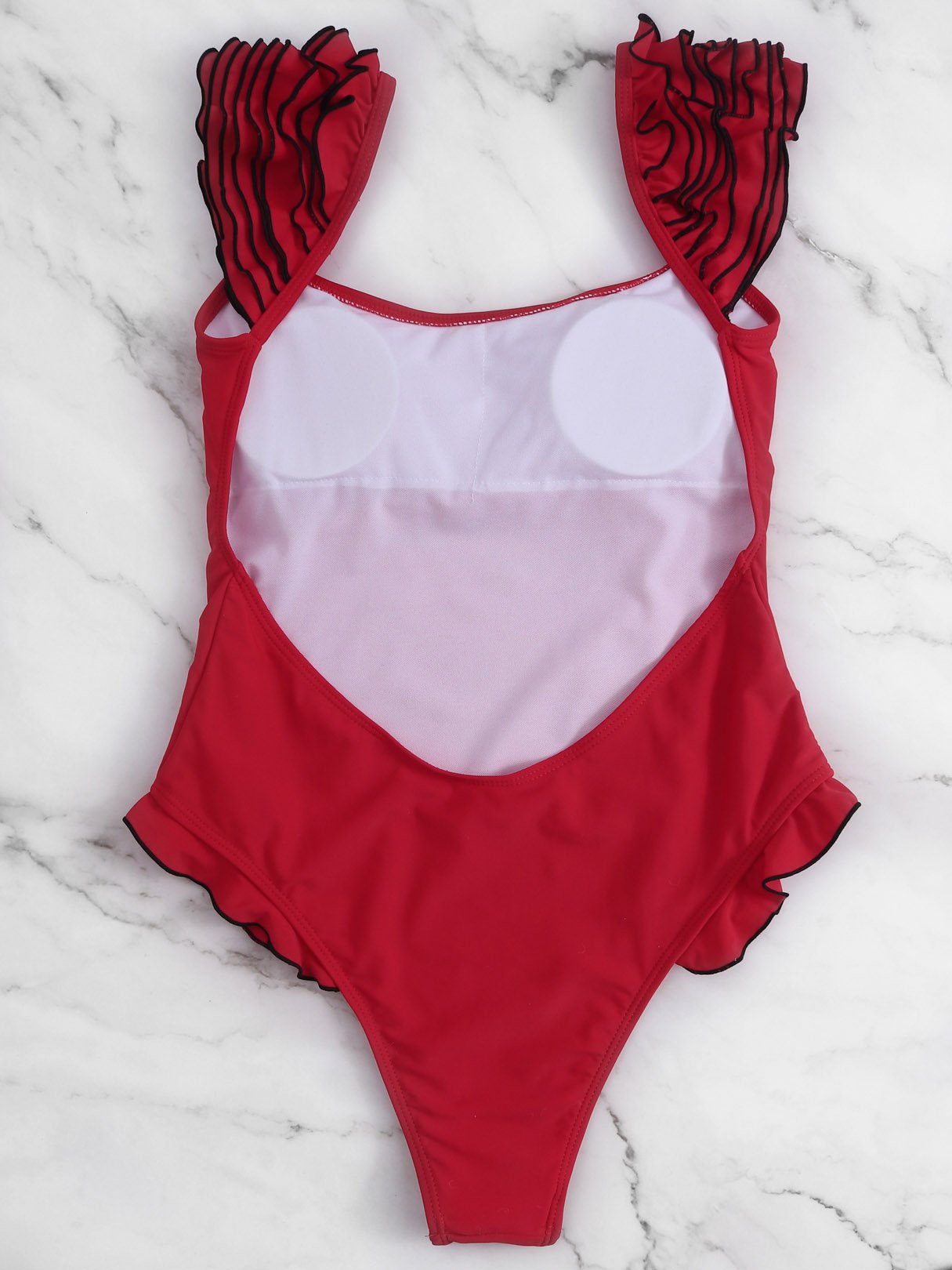 NEW FEELING Womens Red One-Pieces
