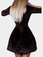 NEW FEELING Womens Brown Sexy Dresses