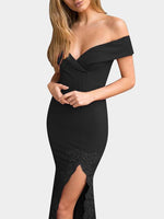NEW FEELING Womens Black Maxi Dresses