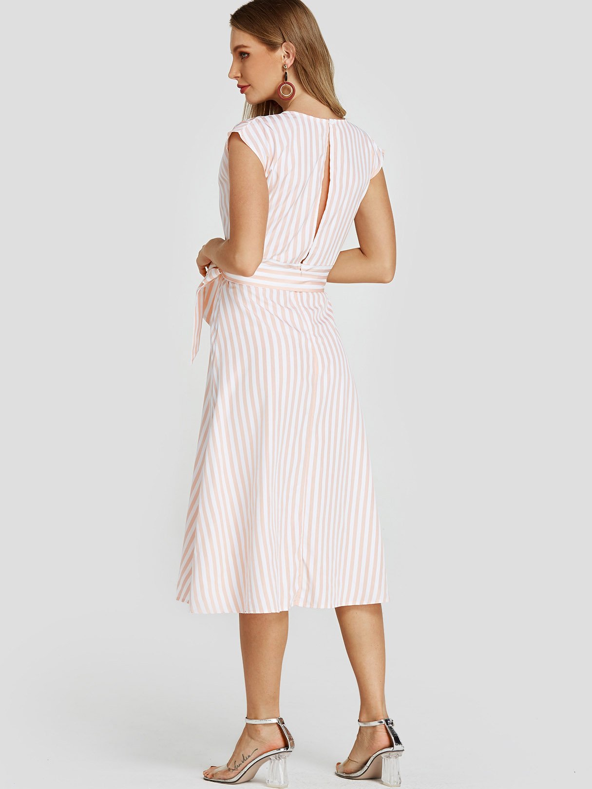 ODM Ladies Sleeveless Midi Dress