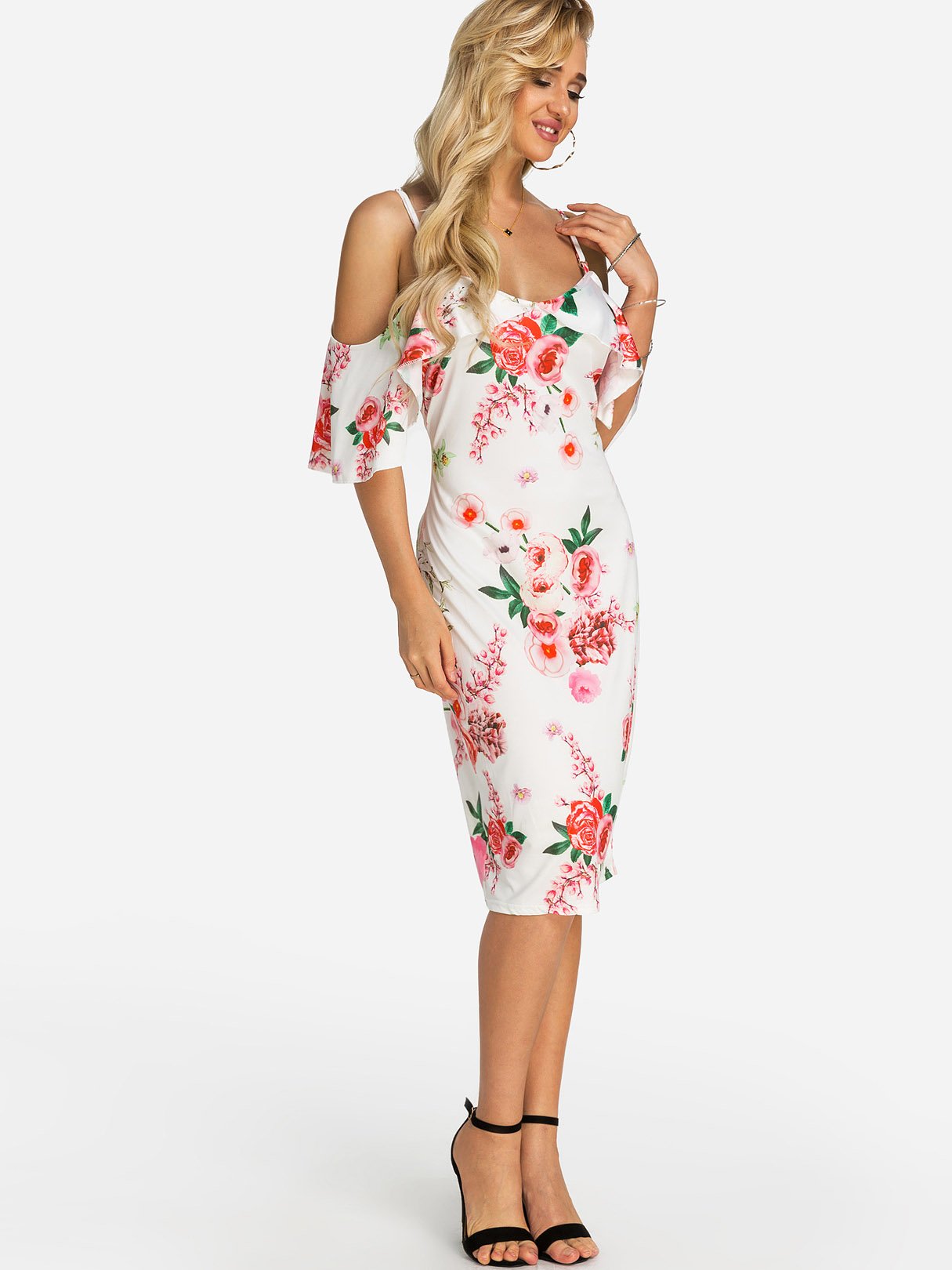 OEM Ladies White Mini Dresses