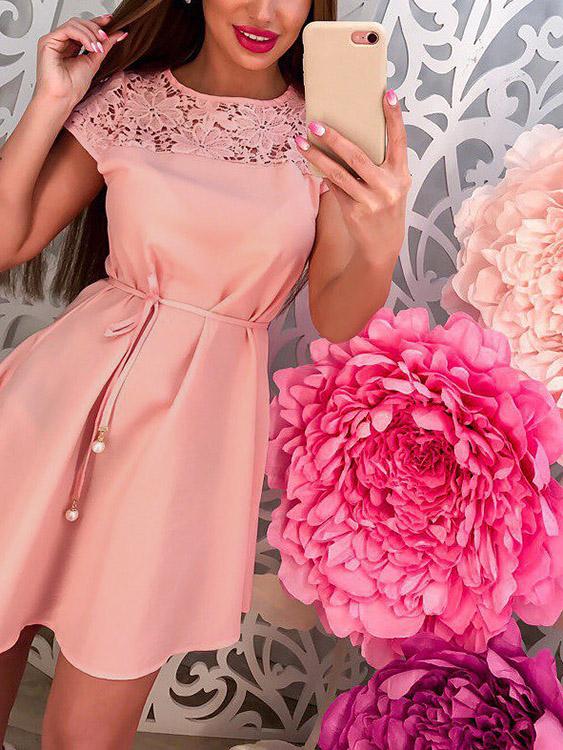 OEM ODM Ladies White Casual Dresses