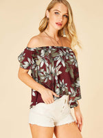 ODM Ladies Short Sleeve Blouses