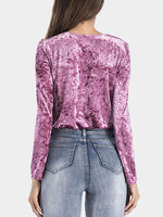 NEW FEELING Womens Pink Blouses