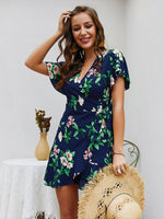 OEM ODM Womens White Floral Dresses