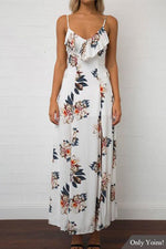 OEM Ladies White Maxi Dresses