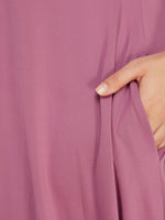 ODM Ladies Half Sleeve Plus Size Dresses
