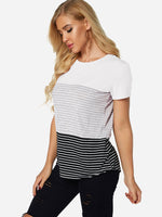 OEM Ladies White T-Shirts