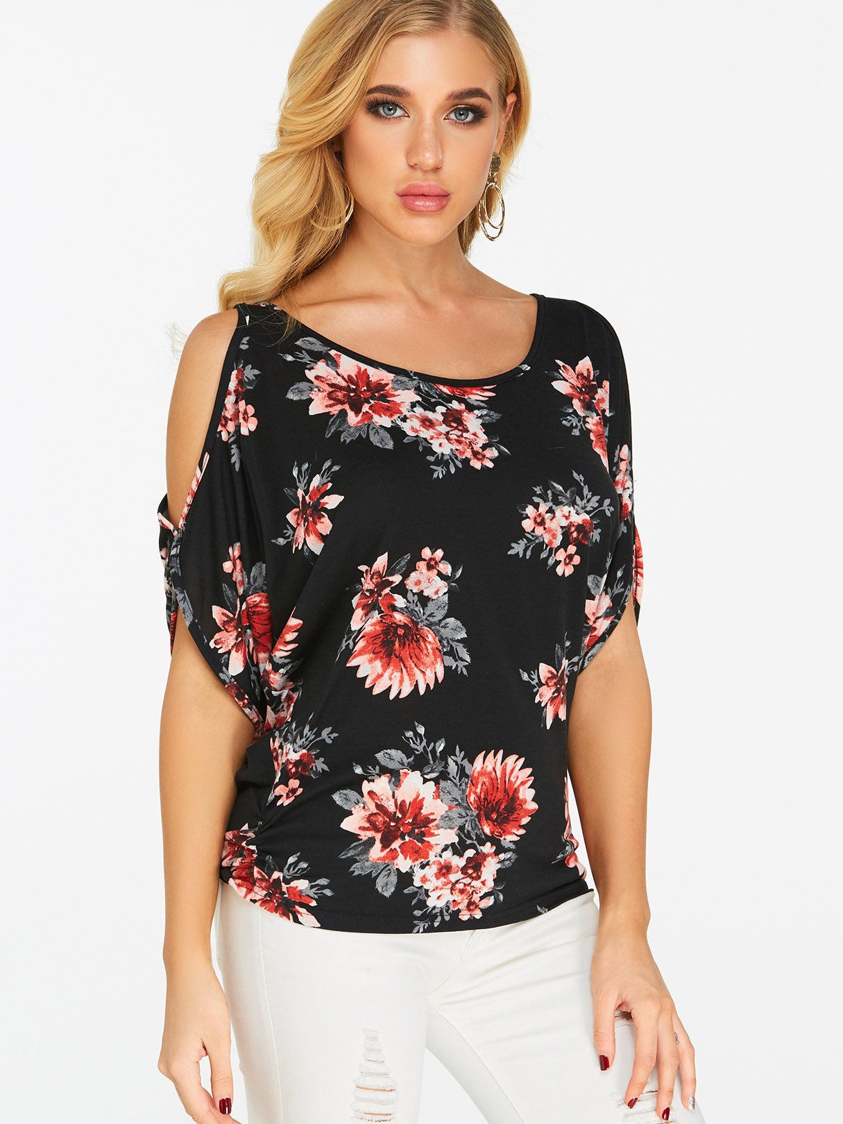 OEM Ladies Black T-Shirts