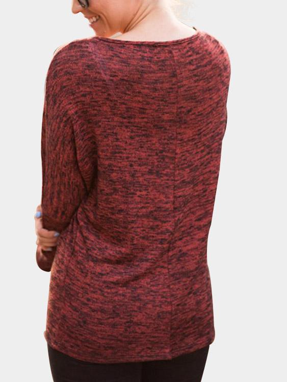 OEM ODM Womens Burgundy T-Shirts