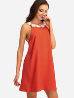 OEM Ladies Red Mini Dresses
