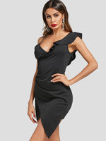 OEM Ladies Black Casual Dresses