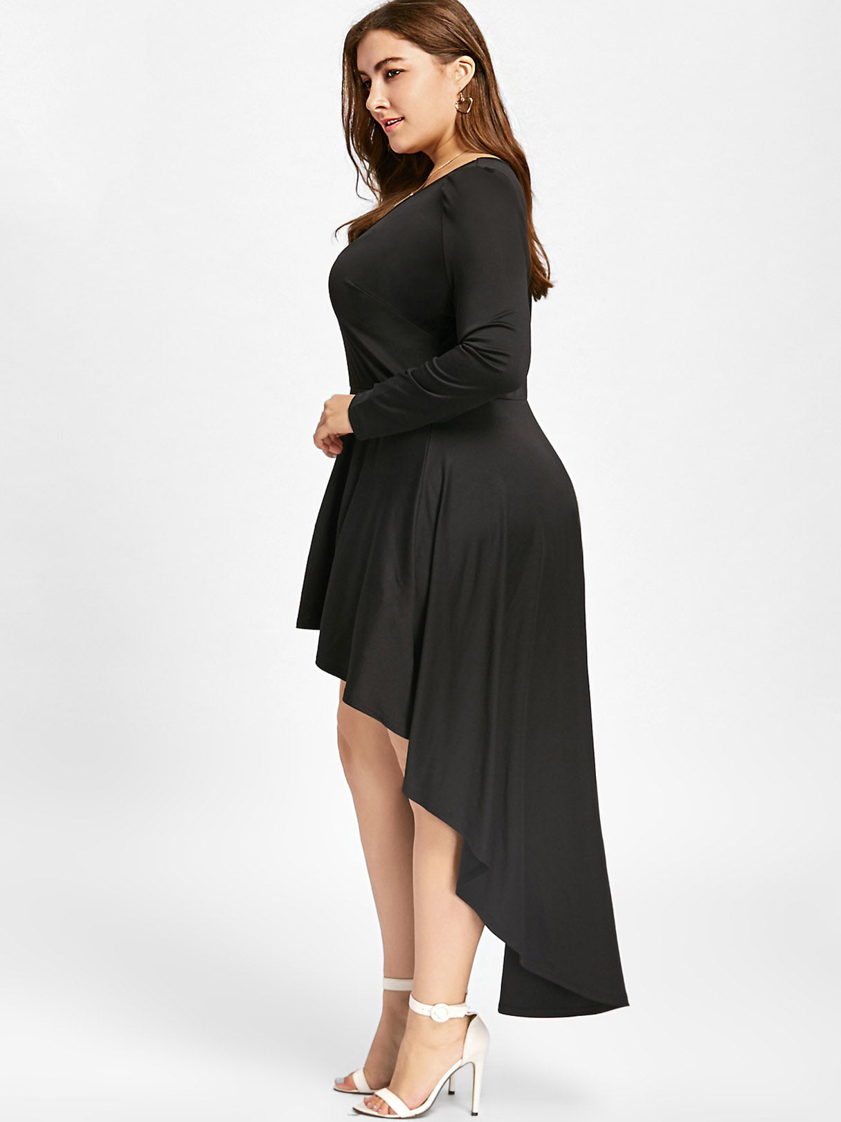 OEM Ladies Black Plus Size Dresses
