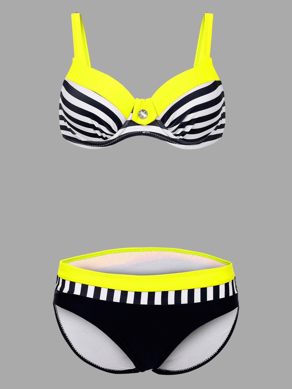 Custom Black Pineapple Bikini