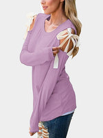 OEM ODM Ladies Blue T-Shirts