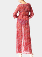 NEW FEELING Womens Red Maxi Dresses